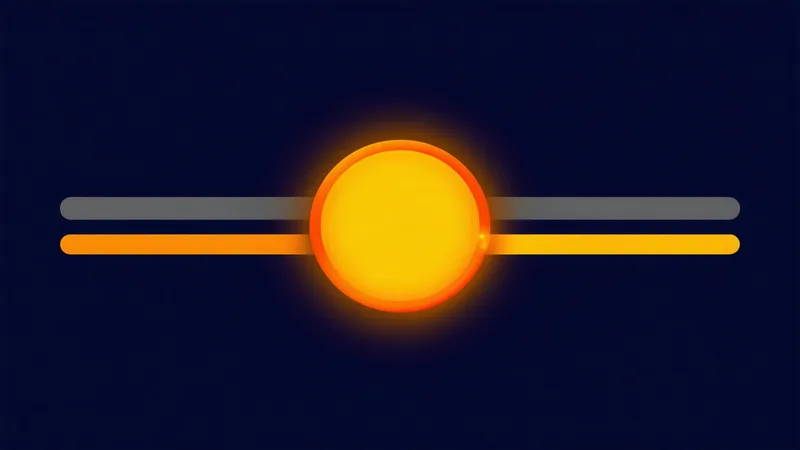 Digital andon visualization: amber alert signal with status indicators