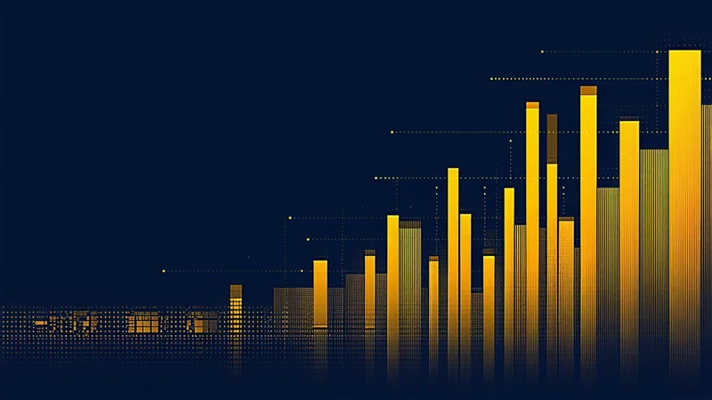 OEE benchmark visualization showing distribution of manufacturing performance metrics